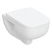 Geberit Renova Plan Wand-WC-Tiefspüler TurboFlush, T:54cm, weiß, KeraTect 503152008