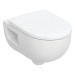 Geberit Renova Wand-WC-Tiefspüler, teilgeschlossen TurboFlush, T:53cm, weiß 503156001