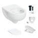 Geberit Renova wandhängendes Tiefspül-WC mit KeraTect Beschichtung, weiß 503061008