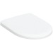 Geberit Renova WC-Sitz, Befestigung von oben mit Absenkautomatik, Quick Release, weiß