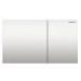 Geberit Sigma70 BetPl., für 2-Mengen-Spülung Edelstahl