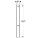Geberit Umbauset für Dusch-WC-Aufsätze zu Monolith Sanitärmodul für WC 114 cm