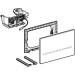 Geberit WC-Strg. m. elektr. Spül, Netz, bl/BT 2-Mengen-Sp., Sigma80, Glas verspiegelt