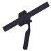 Giese Haken mit Wischer schwarz matt