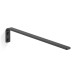 Giese Handtuchhalter mit Haken schwarz matt Montage in vier Positionen L: 300 mm
