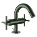 GROHE 2-Griff-Bidetbatt. Atrio 24353 Kreuz-Griff satin graphite