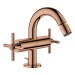 GROHE 2-Griff-Bidetbatt. Atrio 24353 Kreuz-Griff warm sunset