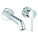 GROHE 2-Loch-WT-Wandbatterie Essence 29192_1 FMS Ausladung 183mm chrom
