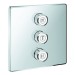 GROHE 3-fach Unterputzventil Grohtherm SmartControl 29127 eckig FMS chrom