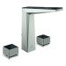 GROHE 3-L-WT-Batt. Allure Bril. PC 20672 Kubusbet. VN-Ceasarstone supersteel