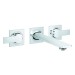 GROHE 3-L-WT-Wandbatterie Allure 20193_2 FMS für 29025 Ausl. 208mm chrom