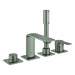 GROHE 4-Loch-EH-Wannenbatterie Allure 19316_1 Oberbau satin steel