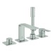 GROHE 4-Loch-EH-Wannenbatterie Allure 19316_1 Oberbau supersteel