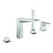 GROHE 4L-Wannenkomb. Allure Brilliant PC 29523 Griff Rändelstruktur supersteel
