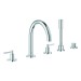 GROHE 5-Loch-Wannen-Kombination Atrio 29407 FMS Hebelgriff chrom