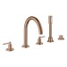 GROHE 5-Loch-Wannen-Kombination Atrio 29407 FMS Hebelgriff warm sunset geb.
