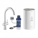 GROHE Armatur und Boiler Red Duo 30083 M-Size C-Auslauf chrom