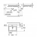 GROHE Aufsatz-WT Cube Keramik 39477 60cm PureGuard alpinweiß