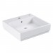 GROHE Aufsatz-WT Cube Keramik 39478 50cm PureGuard alpinweiß