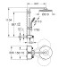 GROHE Duschsystem Euphoria SmartControl 310 Duo 26507 mit THM hard graphite geb.