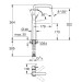 GROHE EH-WT-Batterie Essence 24170_1 für freistehende Waschschüsseln chrom