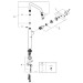 GROHE EH-WT-Batterie Essence 24170_1 für freistehende Waschschüsseln chrom