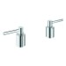 GROHE Hebelgriffe Atrio 14218 1 Paar chrom