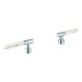 GROHE Hebelgriffe Atrio Private C. 48458 White Attica Caesarstone chrom