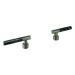 GROHE Hebelgriffe Atrio Private C. 48459 Vanilla Noir Caesarstone satin graphite