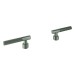 GROHE Hebelgriffe Atrio Private C. 48646 Rändelstruktur satin steel