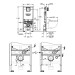 GROHE Rapid SLX WC-Element 39596 1,13 m Bauhöhe