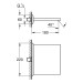 GROHE Schwallauslauf Allure Brilliant 13486 Ausladung 180mm hard graphite geb.