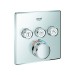GROHE Thermostat Grohtherm SmartControl 29126 eckig FMS 3 Absperrventile chrom