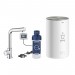GROHE Standventil und Boiler Red Mono 30339 M-Size L-Auslauf chrom