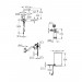 GROHE Standventil und Boiler Red Mono 30339 M-Size L-Auslauf supersteel