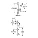 GROHE THM-Brausebatterie Grohtherm 800 C 34768_1 mit Brausegarnitur 600mm chrom