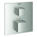 GROHE THM-Brausebatterie Grohtherm Cube 24154 FMS für 35600 2-W-Umst. supersteel
