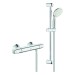 GROHE THM-Wannenbatterie Grohtherm 1000 34820_4 Wandmontage eigensicher chrom