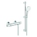 GROHE THM-Wannenbatterie Grohtherm 1000 34820_5 mit Brausegarnitur 600mm chrom