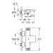 GROHE THM-Wannenbatterie Grohtherm 2000 34174 Wandmontage chrom