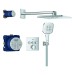 GROHE UP-D.system Grohtherm SmartControl 34864 THM eckige Form 3 ASV chrom