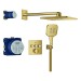 GROHE UP-D.system Grohtherm SmartControl 34864 THM eckige Form 3 ASV cool sunrise