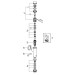 GROHE WC-Druckspüler Rondo A.S. 37145 Aufputz ohne Vorabsprerrung DN20 chrom