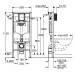 GROHE WC-Element Rapid SL 38848 BH 1,13m für Vorwand-/Ständerwandmontage