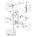 GROHE WC-Element Rapid SL 38848 BH 1,13m für Vorwand-/Ständerwandmontage