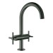 GROHE WT-Einlochbatterie Atrio 21144 DN15 L-Size Kreuz-Gr. hard graphite geb.