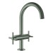 GROHE WT-Einlochbatterie Atrio 21144 DN15 L-Size Kreuz-Griff satin steel
