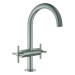 GROHE WT-Einlochbatterie Atrio 21144 DN15 L-Size Kreuz-Griff supersteel