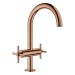 GROHE WT-Einlochbatterie Atrio 21144 DN15 L-Size Kreuz-Griff warm sunset