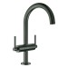 GROHE WT-Einlochbatterie Atrio 21145 DN15 L-Size Hebelgr. hard graphite geb.